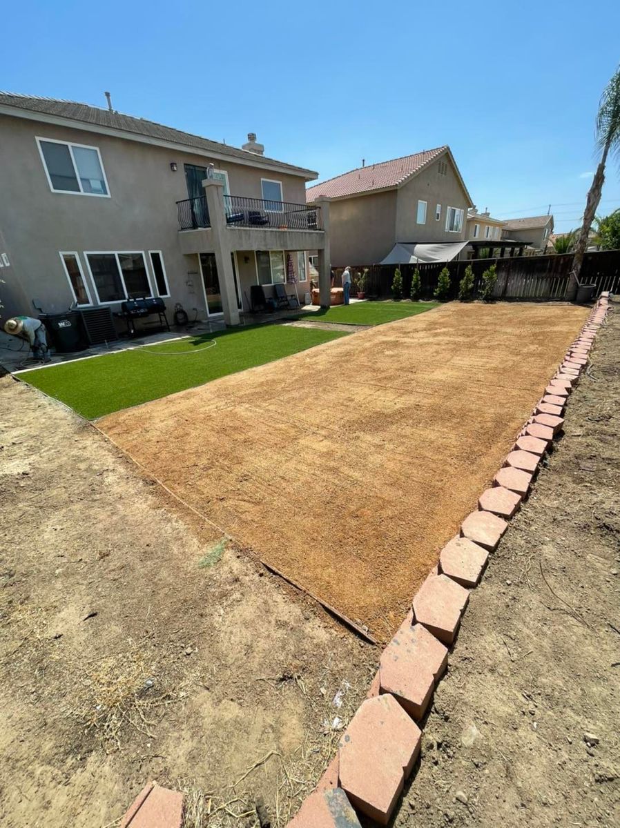Artificial Grass Installation for Cortez Landscape & Tree service in Corona, CA