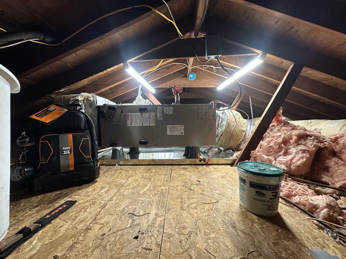 Installation of HVAC Systems for Big Country Mechanical in Charleston, SC