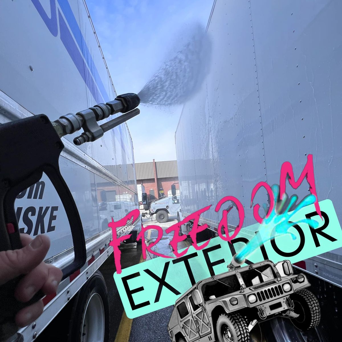 Concrete Cleaning for Freedom Exterior LLC in Perry Hall, MD