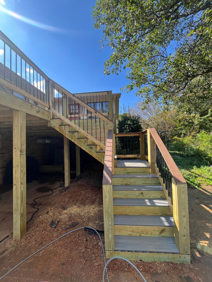Deck, Porch, & Patio Installation for Wheeler Brothers Construction in Kingsport, TN