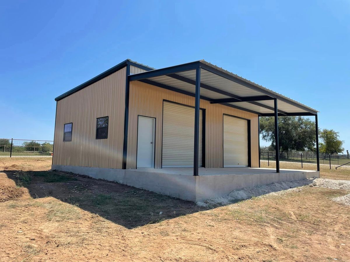 Barndominium Construction for Ryan Bohnert Innovations in Comfort, TX