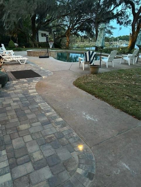 Walkways for George’s Hardscape in Bluffton, SC