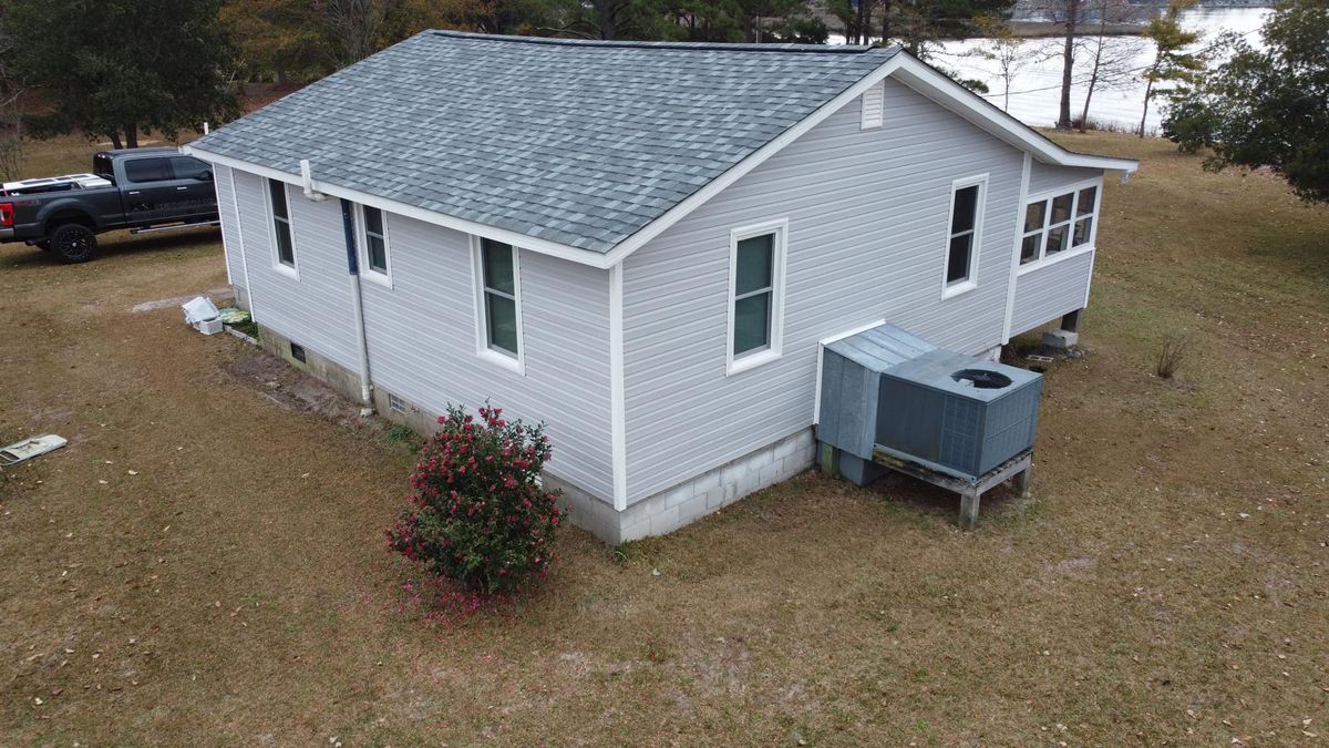 Roofing Installation for Kenneth Mills Roofing & Restoration in Morehead City, NC