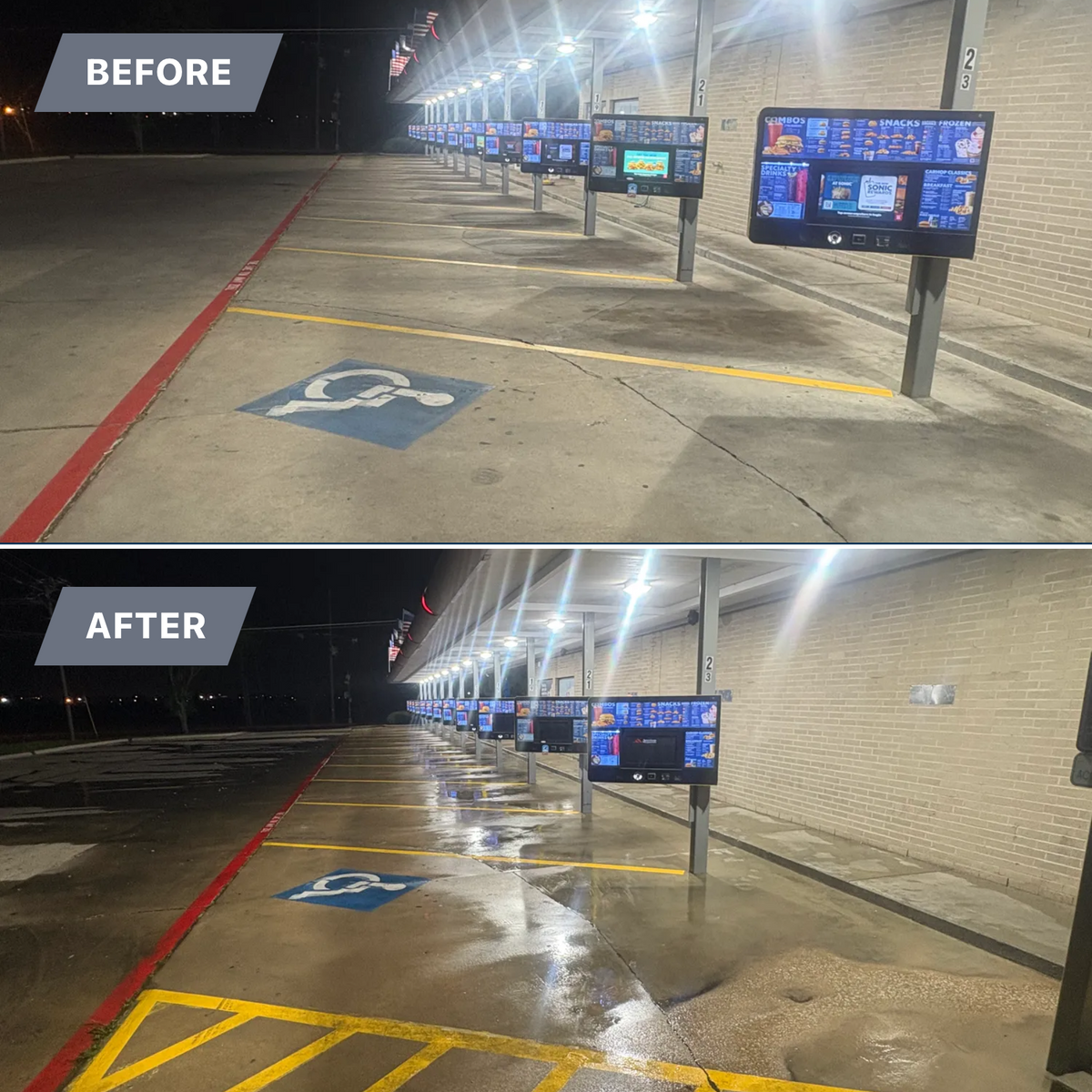 Driveway and Sidewalk Cleaning for Top Notch Exterior Cleaning Solutions in Nolanville, TX