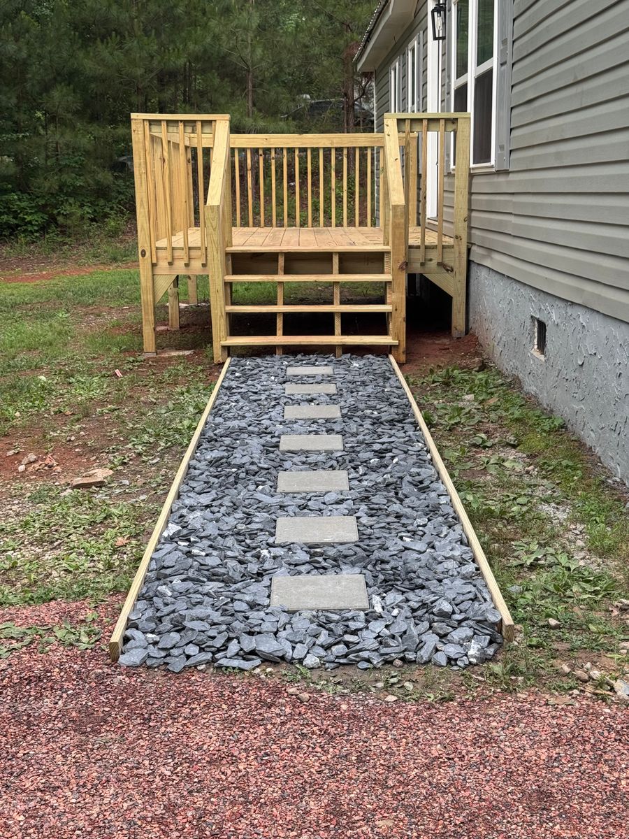 Deck and Patio Construction for Stellar Edge Construction in Atlanta, GA