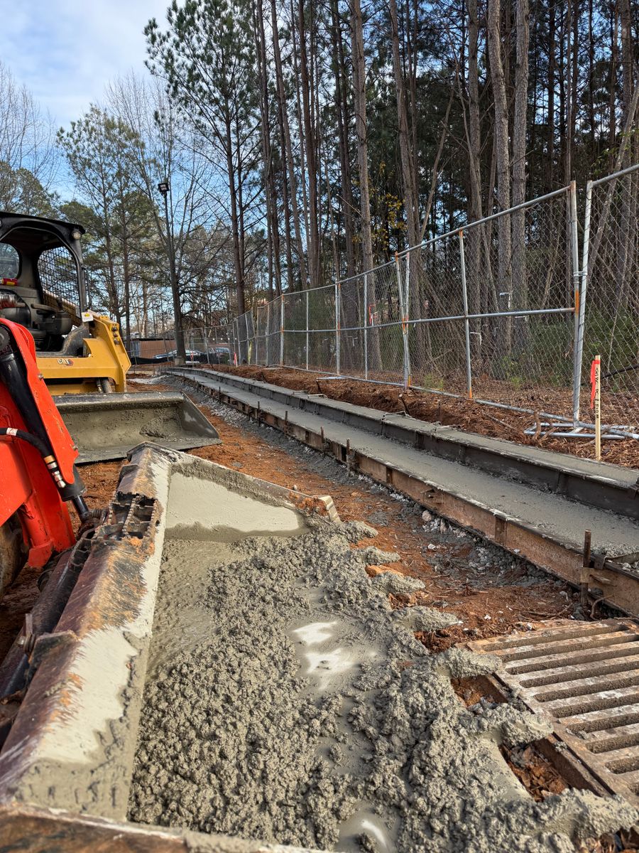 Curb and Gutter for 360 Grading and Concrete in Bremen, GA