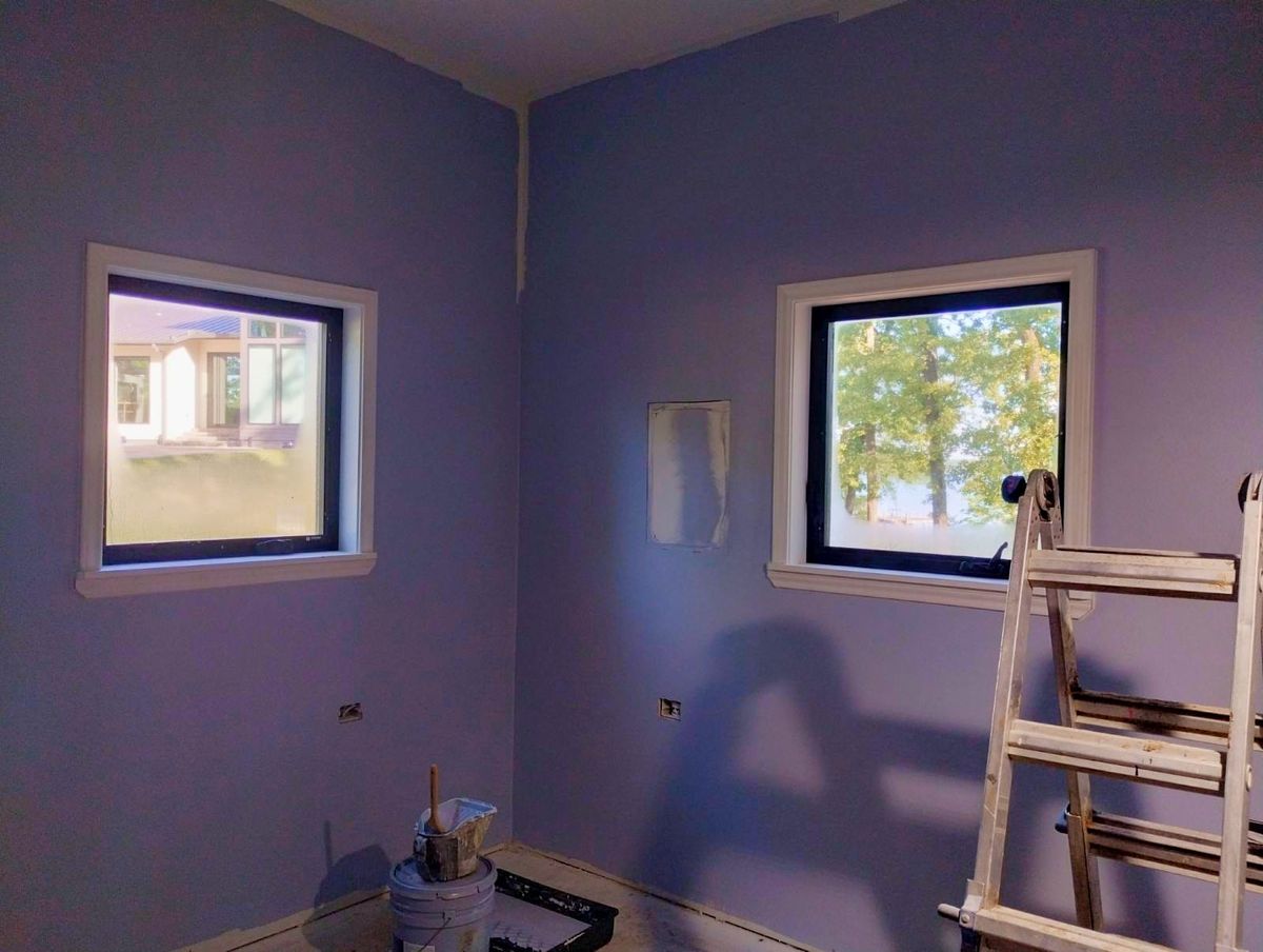Painting for Rogers Construction in Mount Vernon, TX