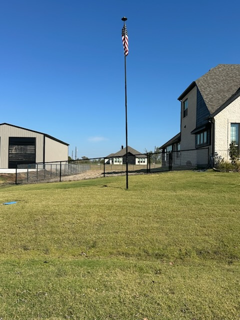 Fence Installation for Faith Fence and Fabrication Inc. in Gunter, TX
