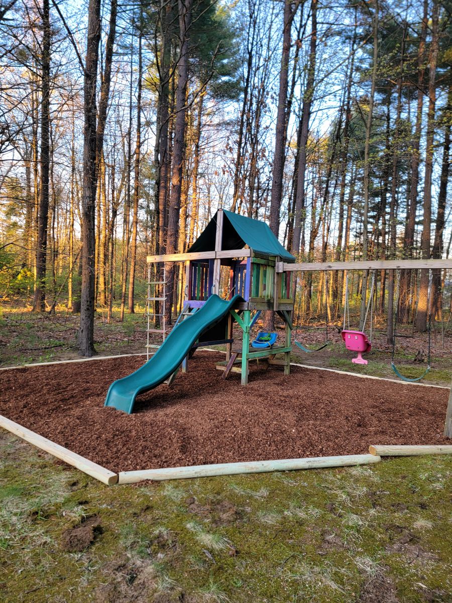 Mulch Installation for Sweet Scapes in Ballston Spa, NY