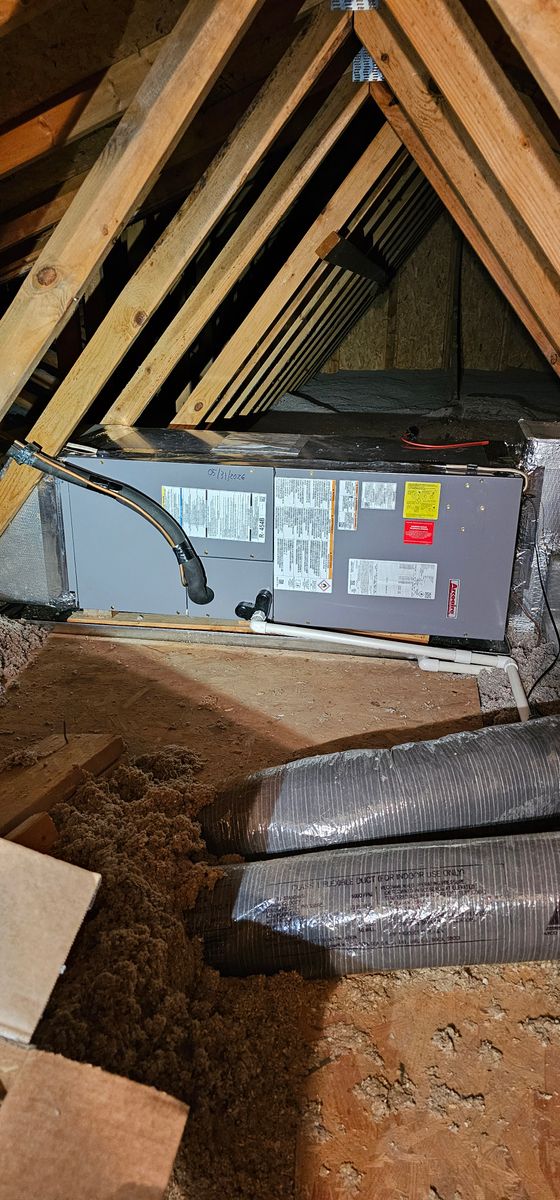 Installation of HVAC Systems for Chaney’s Mechanical Services in Sharpsburg, MD