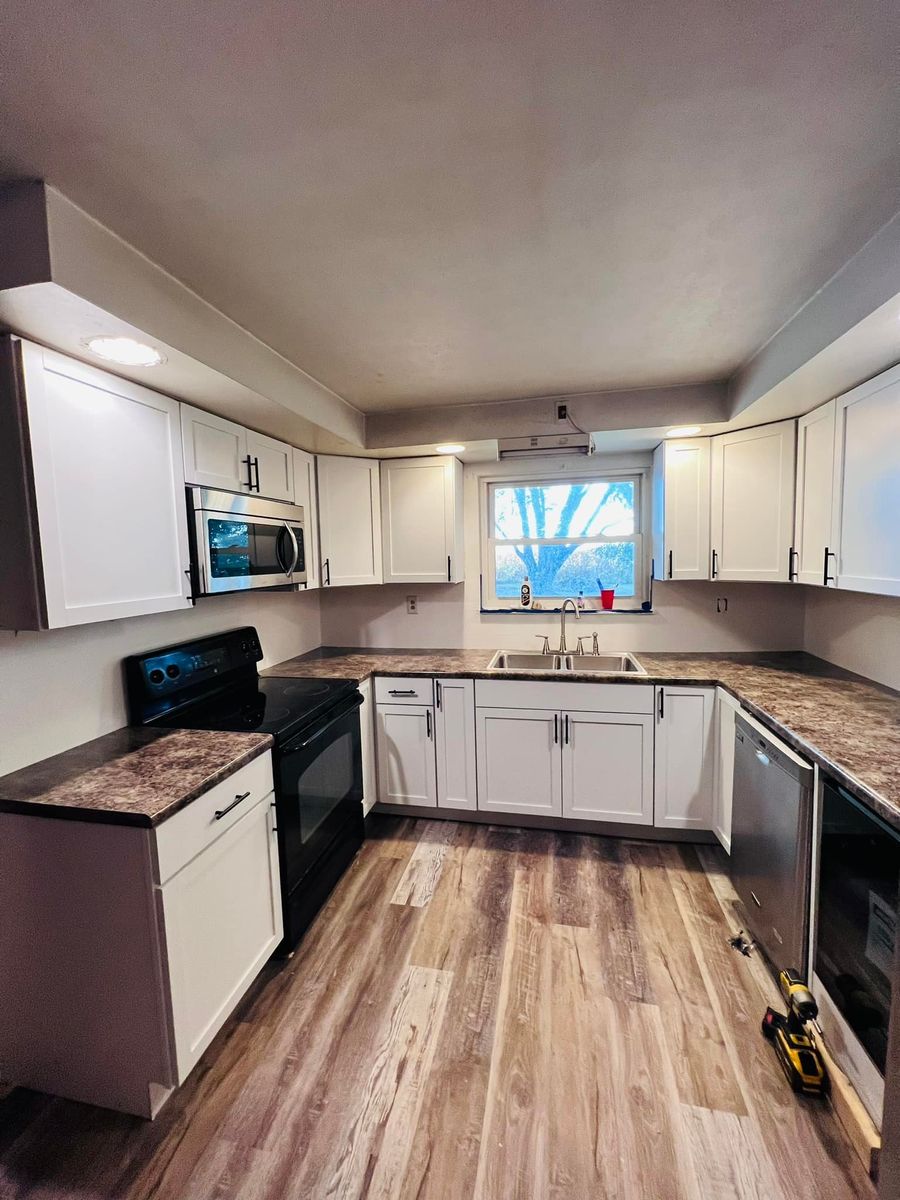 Kitchen Renovation for Riveras Contracting in Beavercreek, OH