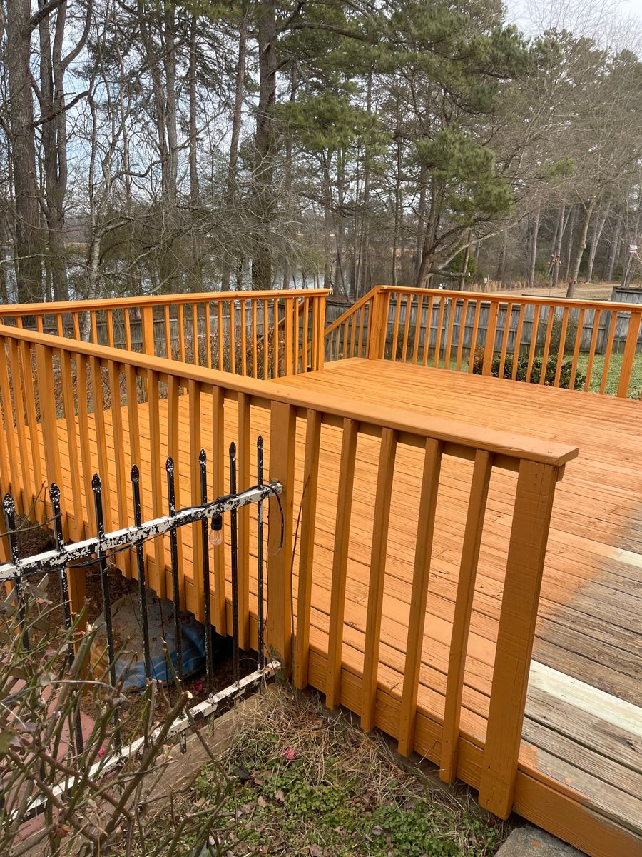 Deck and Patio Construction for DDH Custom Home Improvement in Atlanta, Georgia