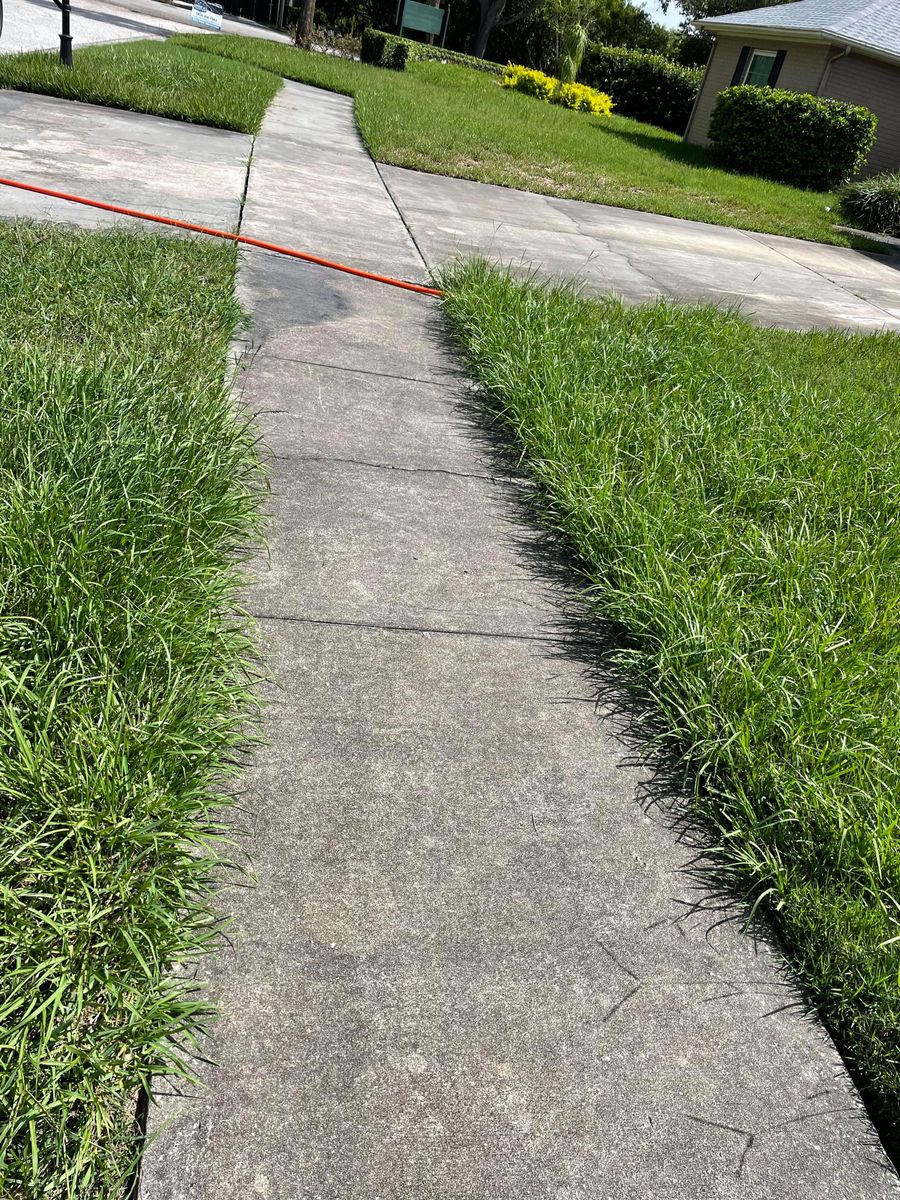 Driveway & Sidewalk Cleaning for Barr None Wash Pro in Tampa, FL