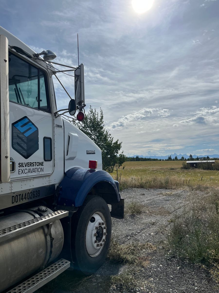 Site Preparation for SilverStone Excavation in Rigby, ID
