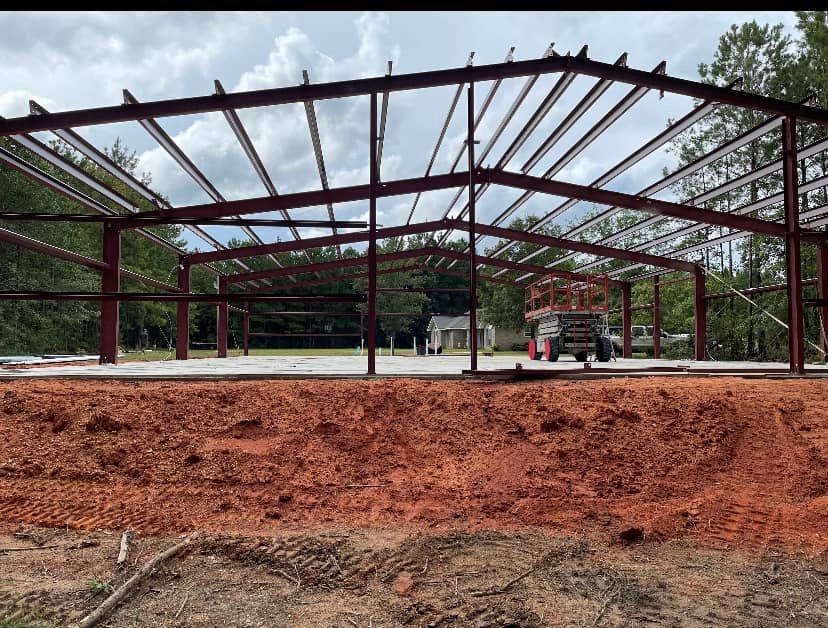 Steel Building Construction for Rolin Brothers Services in Frisco City,, AL