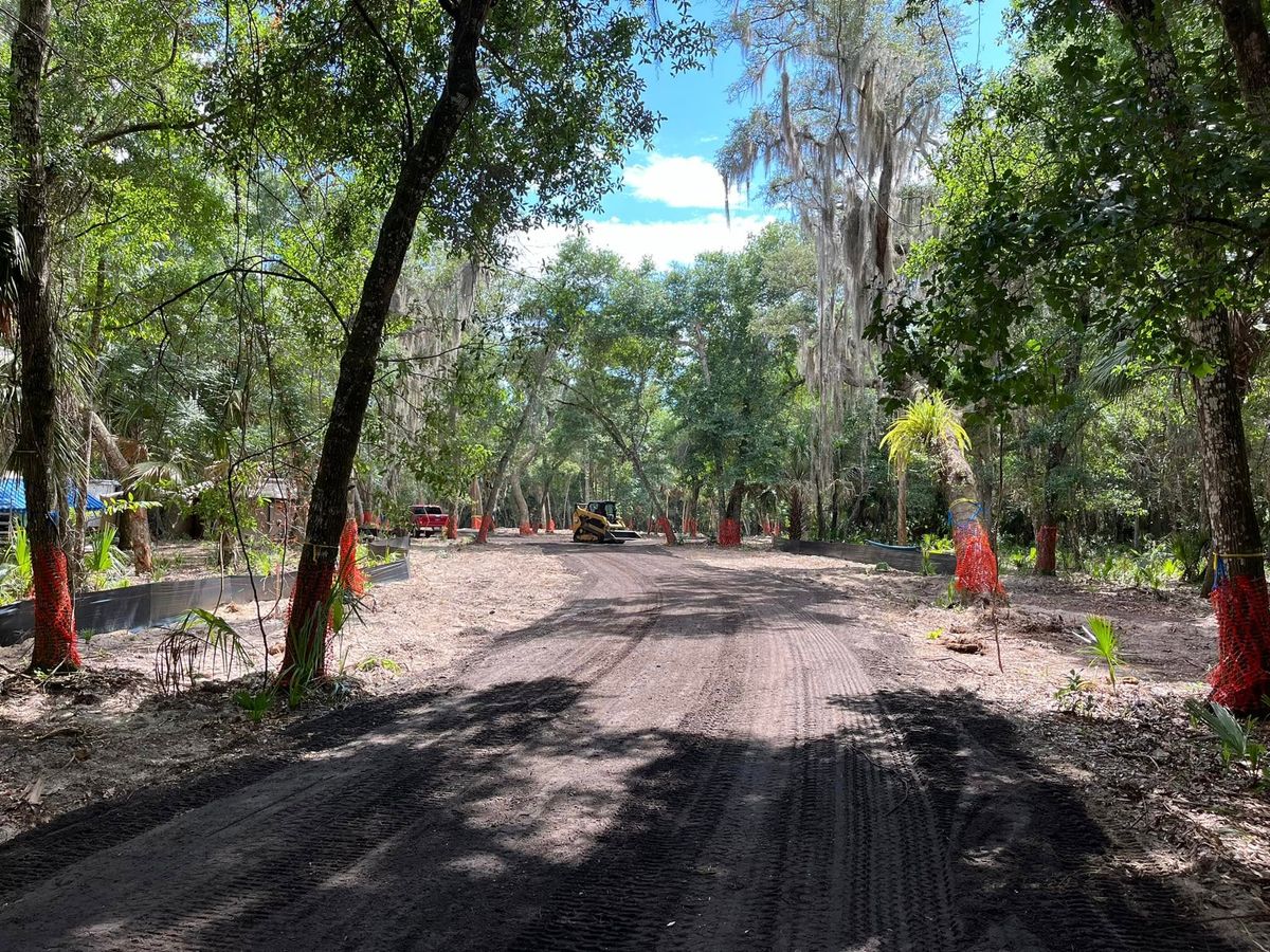Grading for Tomoka Site Works in Ormond Beach, FL