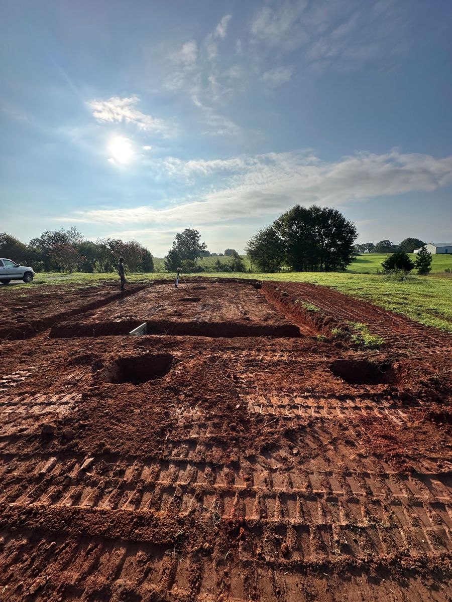 Grading for Stines and Company  in Rutherfordton, NC