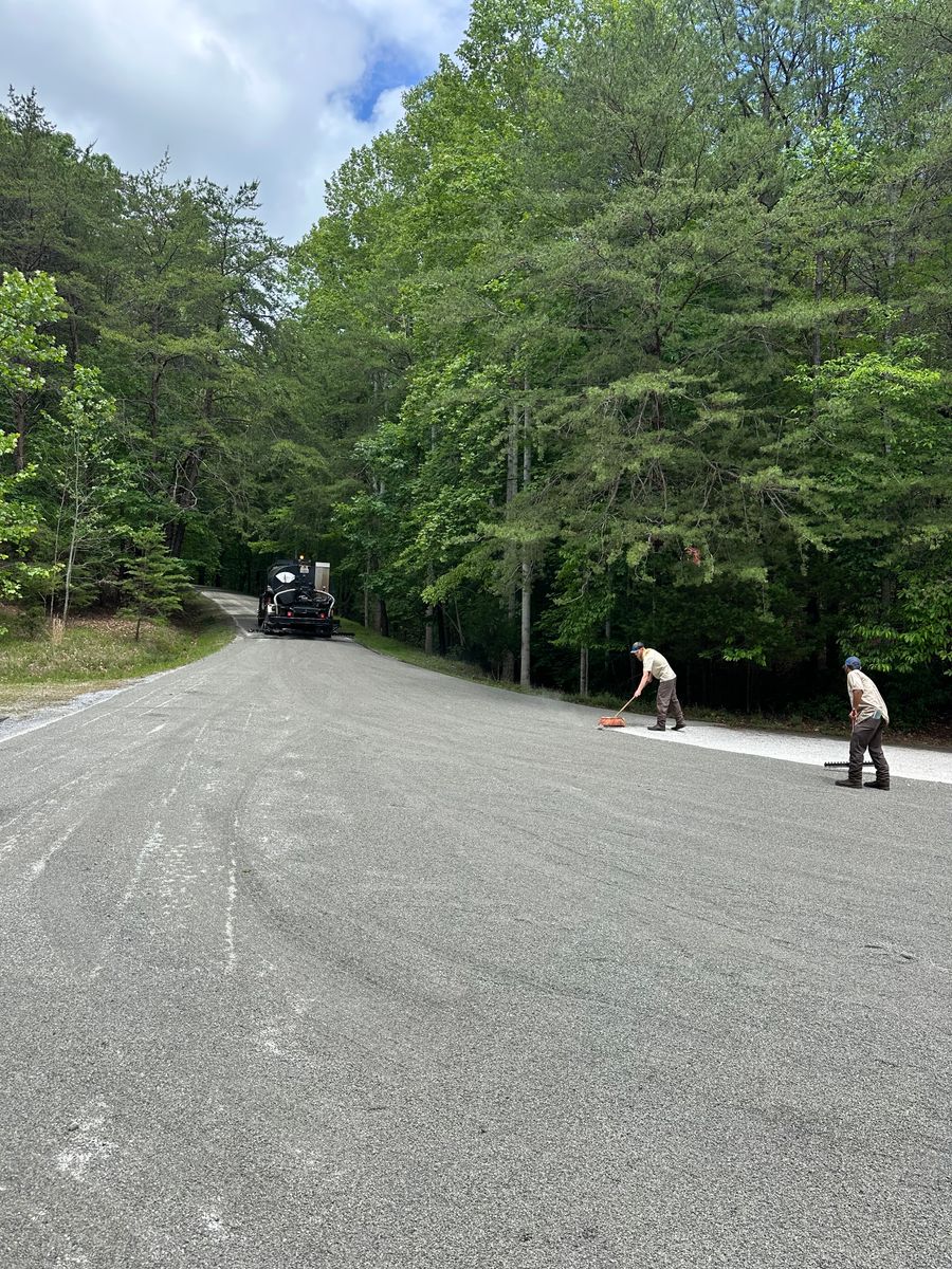 Surface Treating for James R Carter Paving in Roanoke, VA