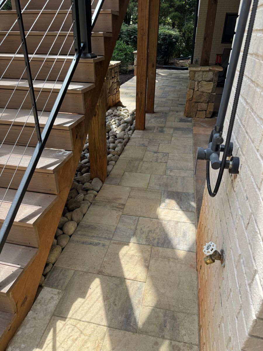 Hardscape Installation for Peach State Landscaping in Hartwell, GA