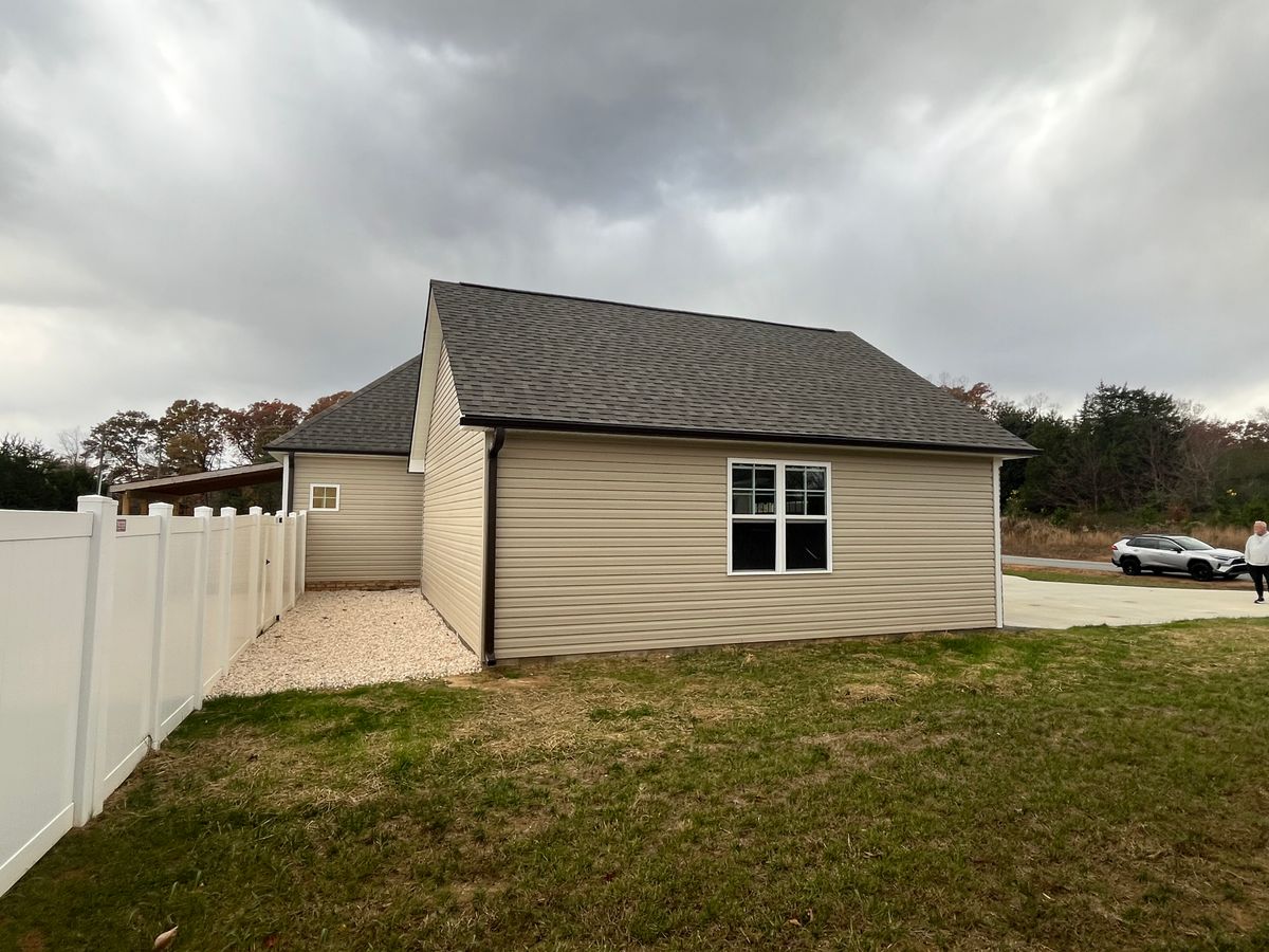 Garage Construction for Hughes Builders LLC in Greensboro, NC