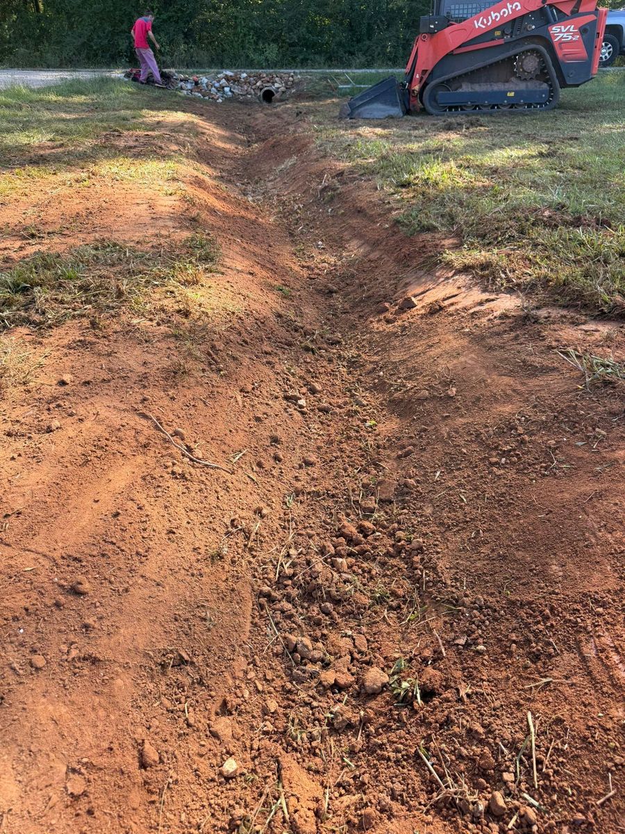 Skid Steer Work for Greenwood Lawn & Landscaping LLC in Talladega, Alabama