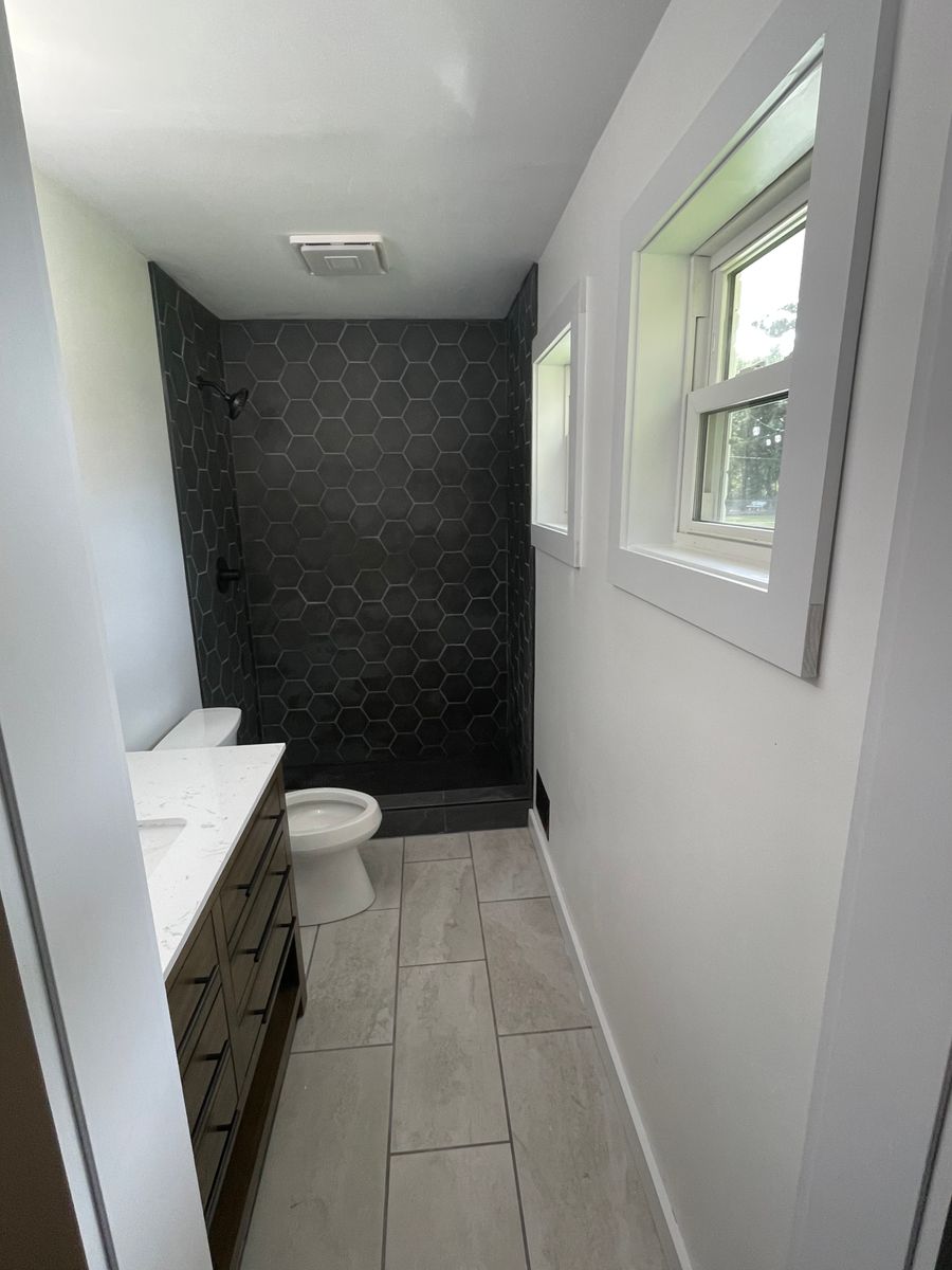 Bathroom Renovation for Albatross Construction in Wilmington, NC