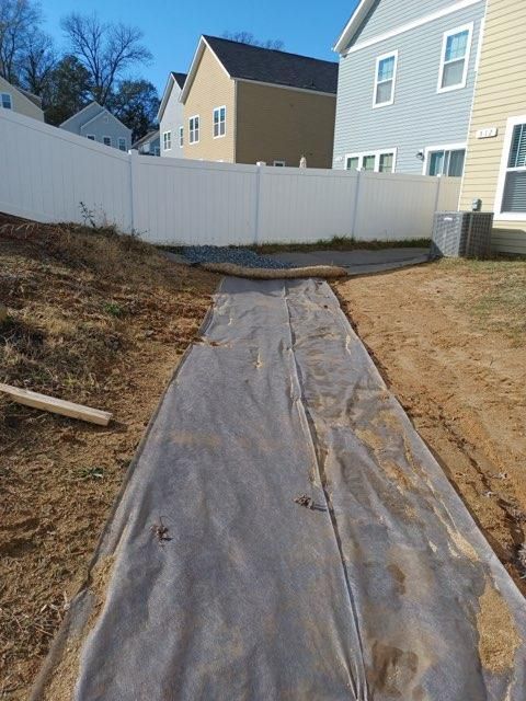Erosion Control for Drain My lawn in Charlotte, NC