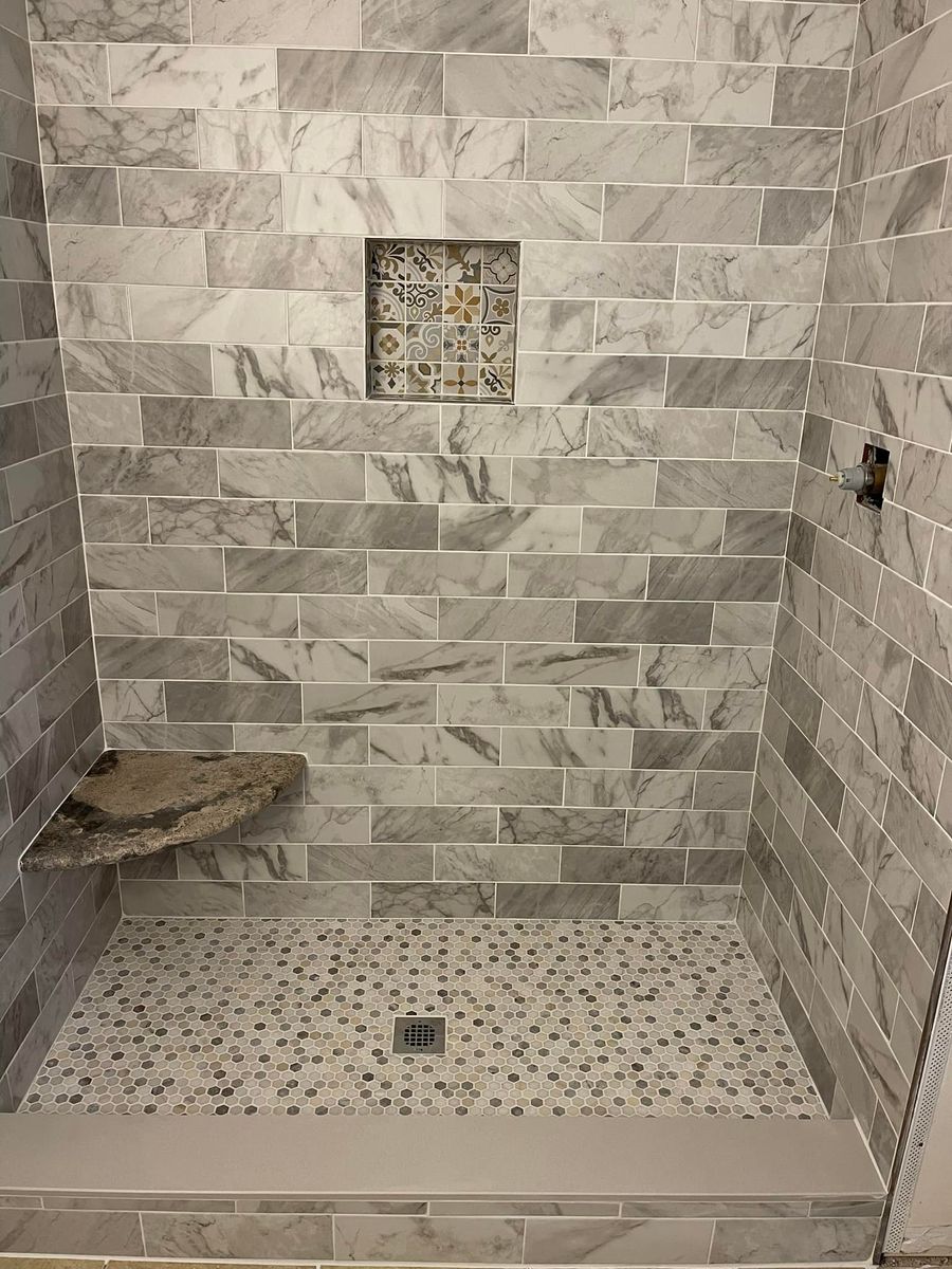 Tile/ Showers for Cartecay River Flooring/ Tile showers  in Ellijay, GA