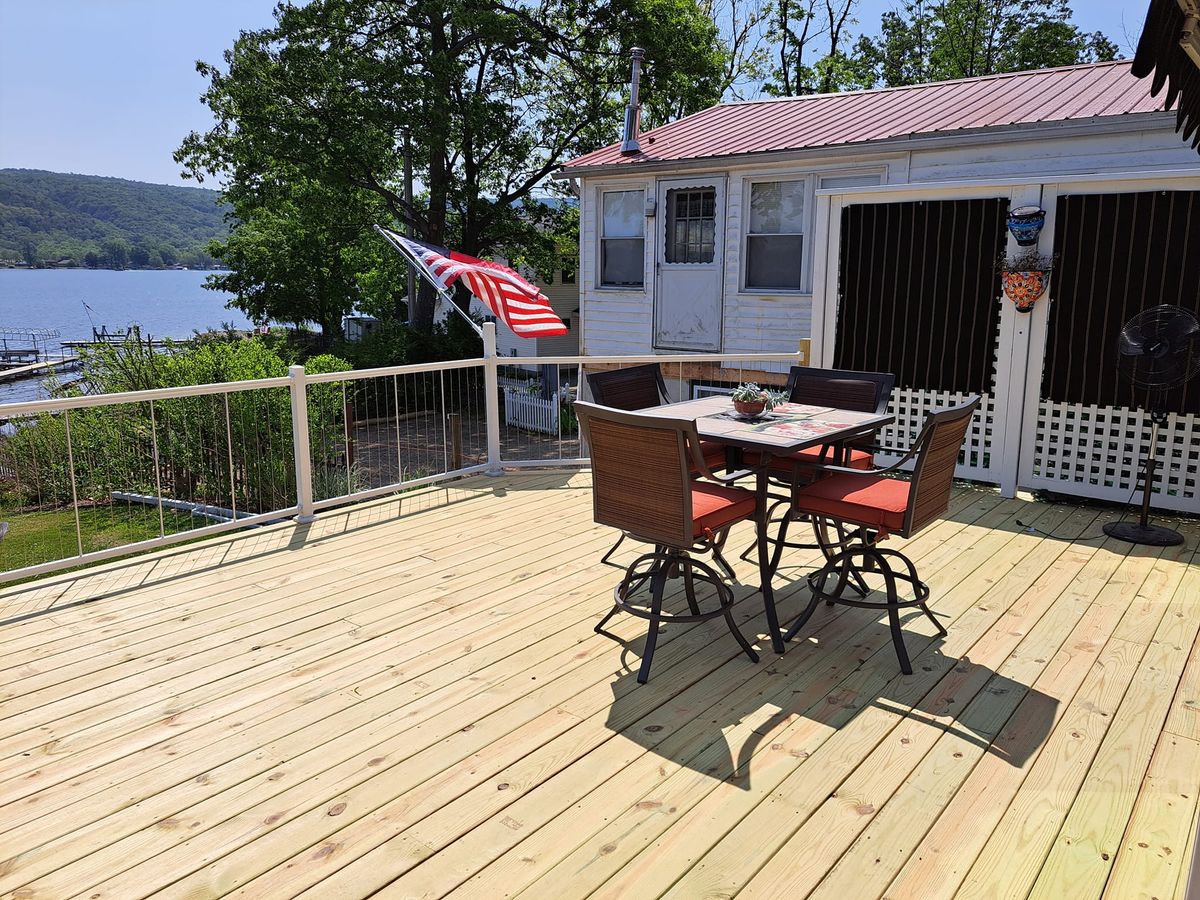 Deck & Patio Installation for Canadice Valley Construction LLC in Canadice, NY