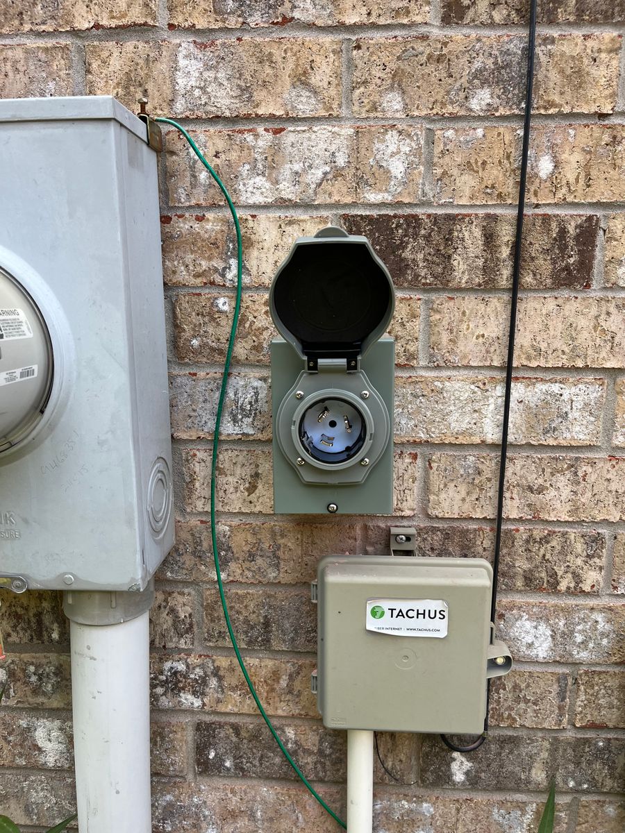 Generator inlet for Gen1 Electric in Houston, TX