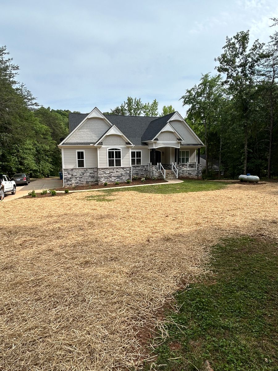 Land Grading for CST Dirt Solutions in Rowan, NC