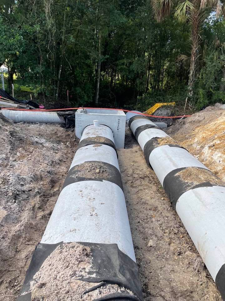 Storm Drain Installation for A Custom Curb & Borders in Sebring, FL