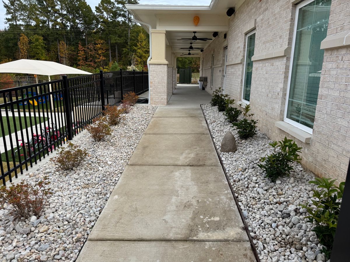 Planting for Chavez Landscaping in Pittsboro, NC