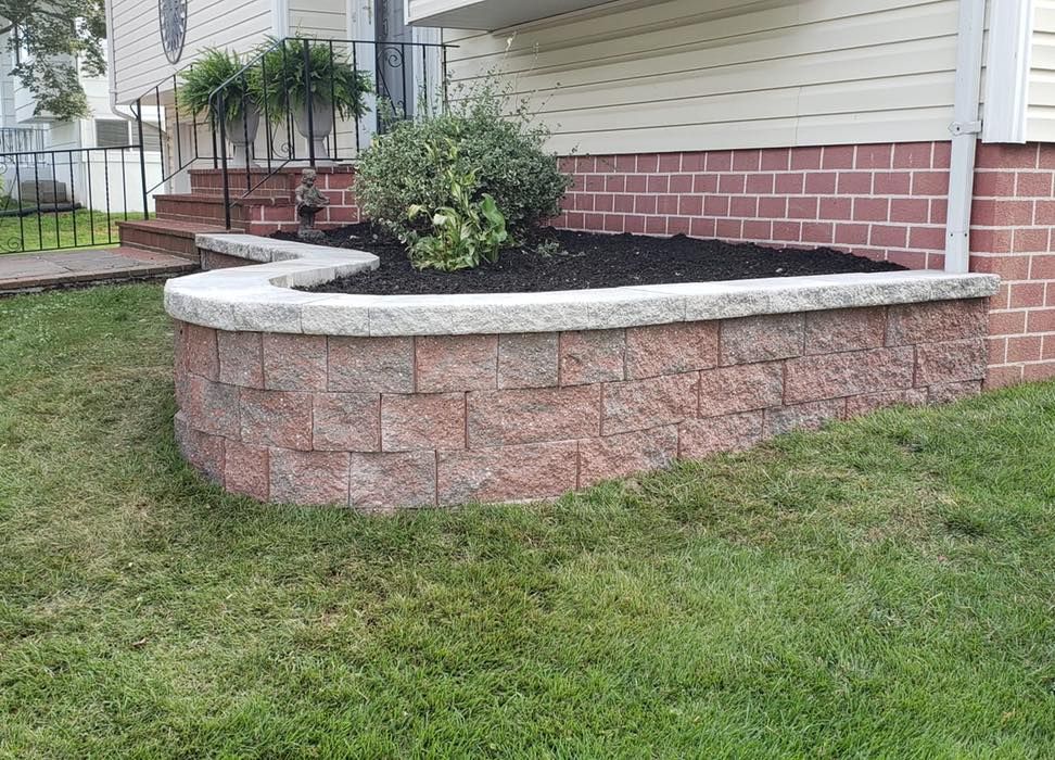 Retaining Wall Construction for MVR Construction in Hamilton, NJ