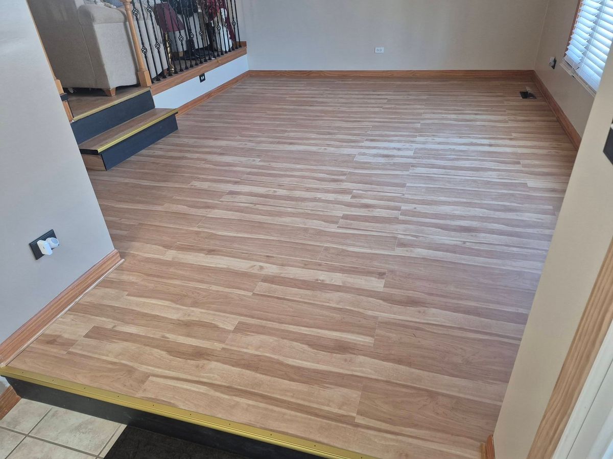 Flooring for Young complete remodeling in Country Club Hills, IL