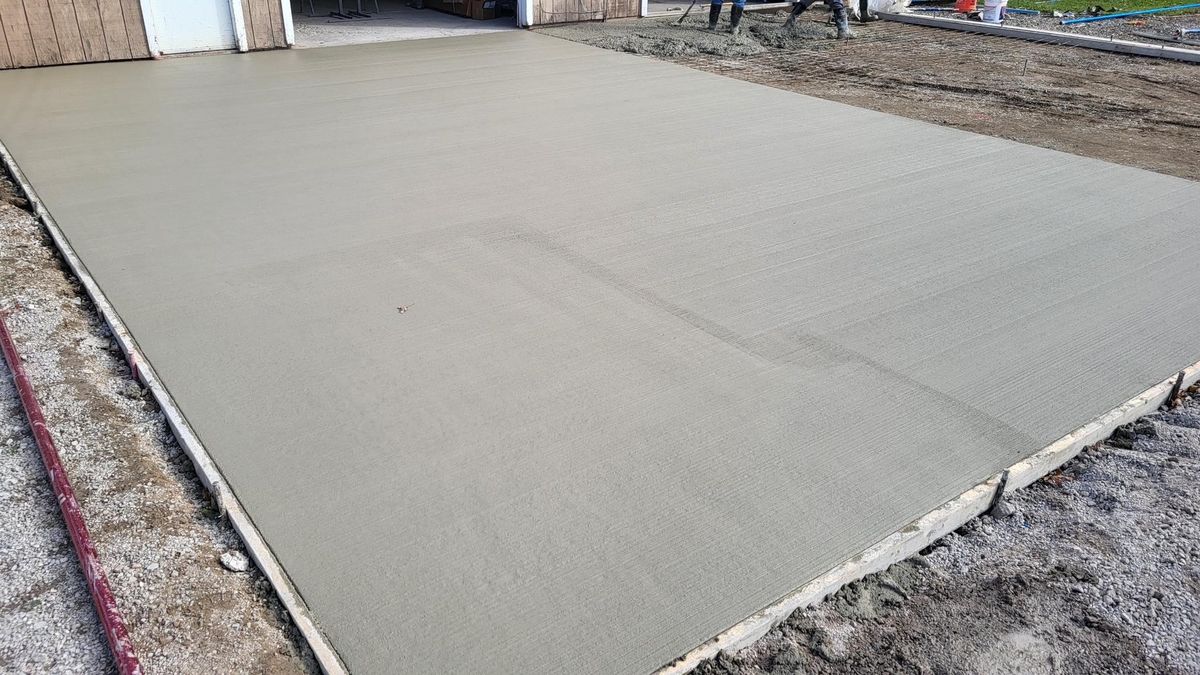 Concrete Slab Construction for Concrete Pros, LLC in Lorain, OH