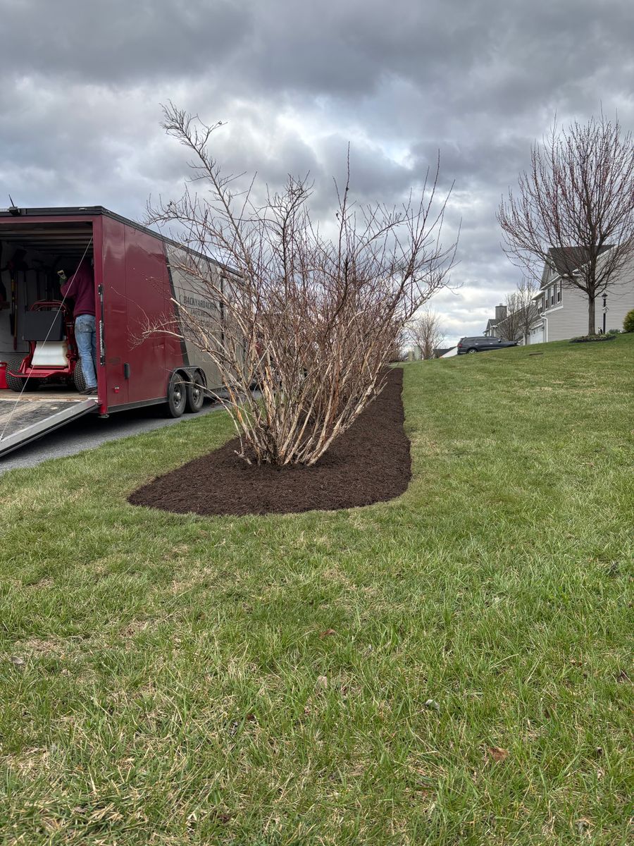 Mulch Installation for Backyard Acres Lawncare LLC in Chambersburg, PA