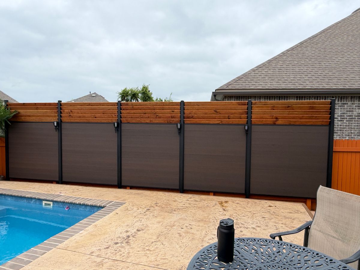 Fence Installation for HDR Construction in New Braunfels, TX