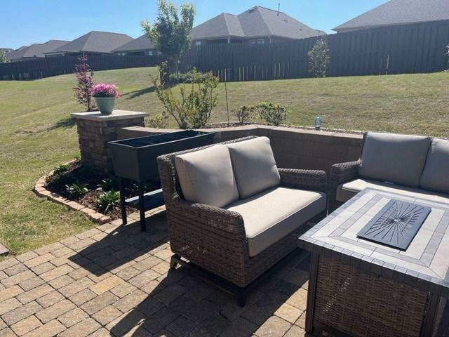 Natural Stone Hardscape for CSS Renovations in Huntsville, AL