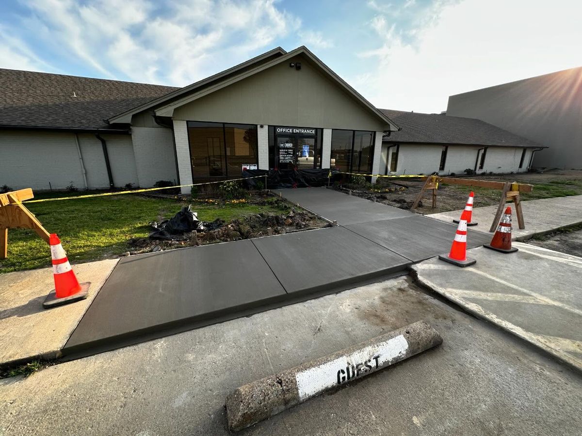 Patio Design & Installation for EMG Construction in Dallas, TX