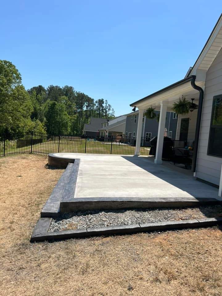 concrete outdoor living design & build for Lawn & Order Solution  in Waxhaw, NC