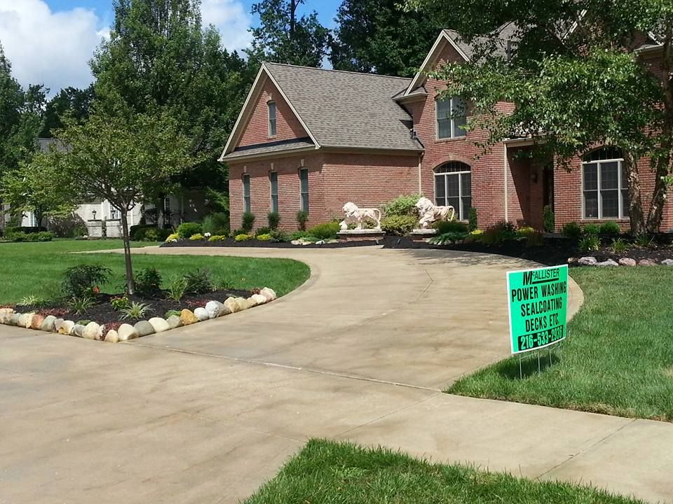 Power Washing for McAllister Power-Washing, Sealcoating & Decks in Cleveland Heights, OH