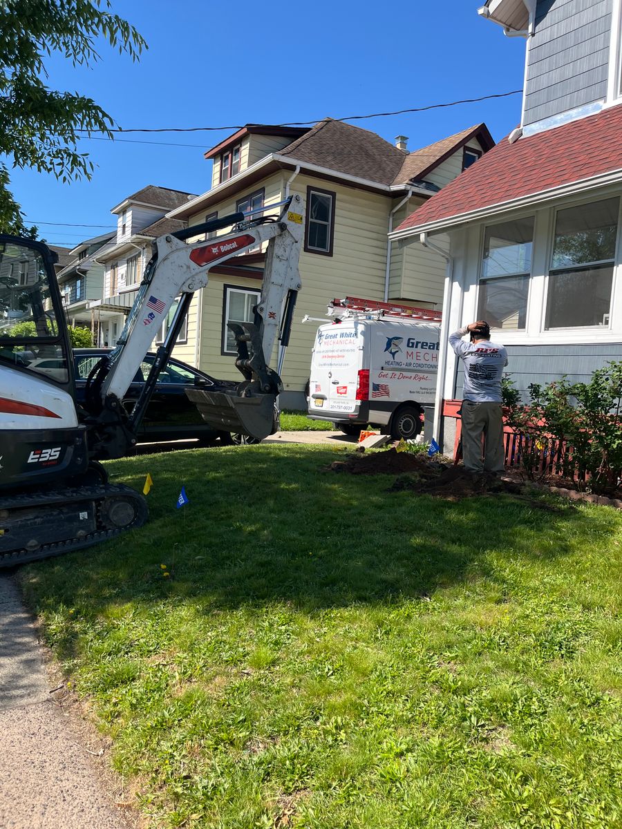 Replacing All Main Sewer Lines for Nicks Sewer and Drain Cleaning in Ridgefield Park, NJ