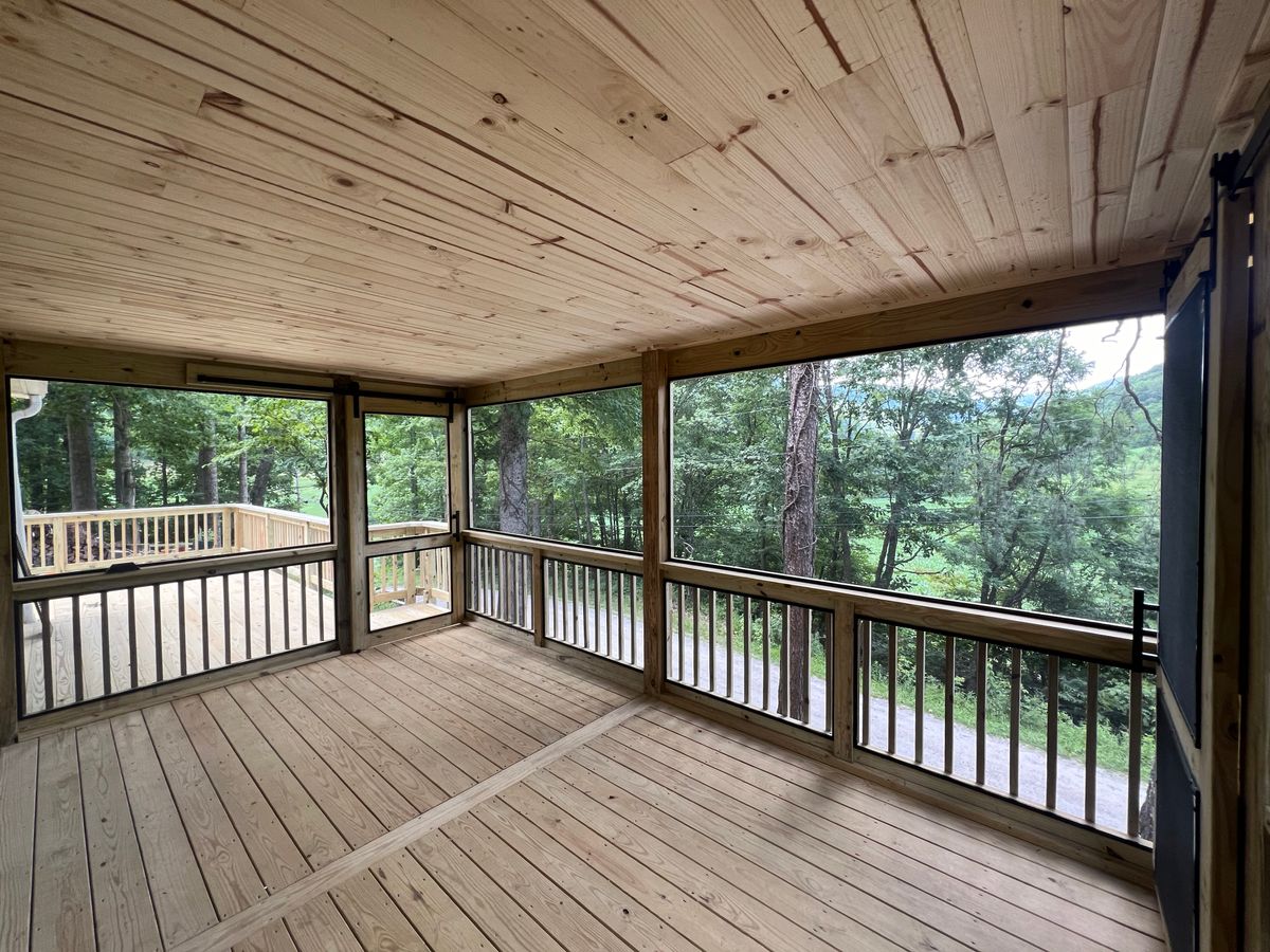 Interior Remodels for Redwood Construction in Asheville, NC