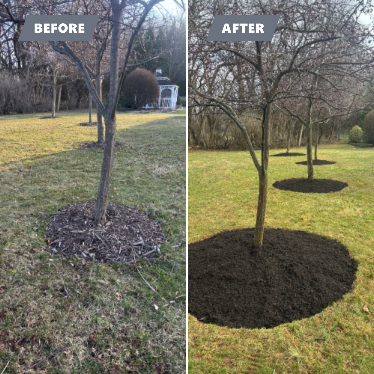 Mulch Installation for Backyard Acres Lawncare LLC in Chambersburg, PA