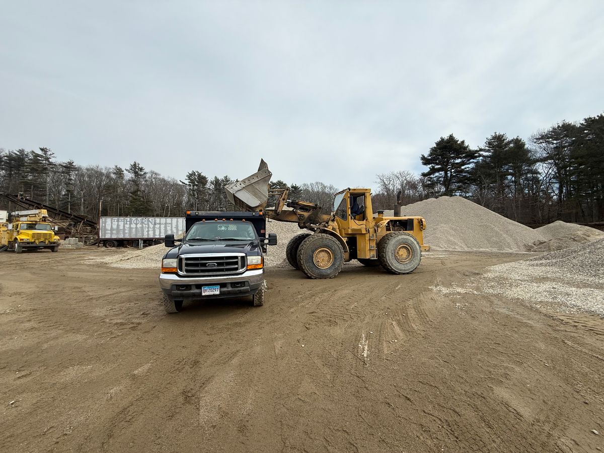 Material hauling for DArcy  Cleveland & Sons Excavation LLC in Pawcatuck, CT