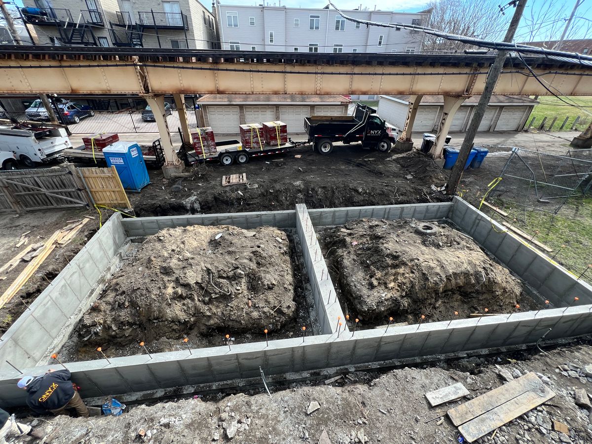 Foundation & Excavation for Onyx Concrete Contractors in Chicago, IL