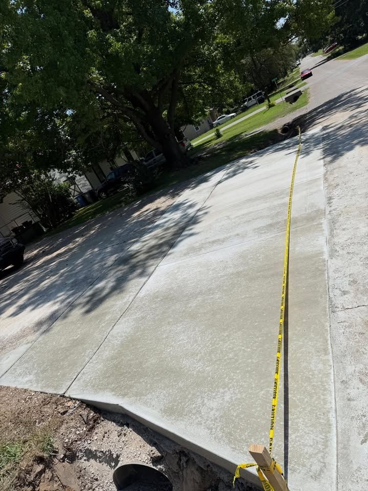 Concrete for Pure Outdoors LLC in Tulsa, OK