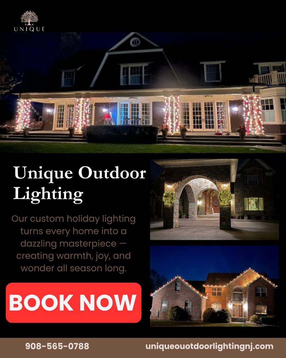 Holiday & Event Lighting for Unique Outdoor Lighting in Short Hills, NJ