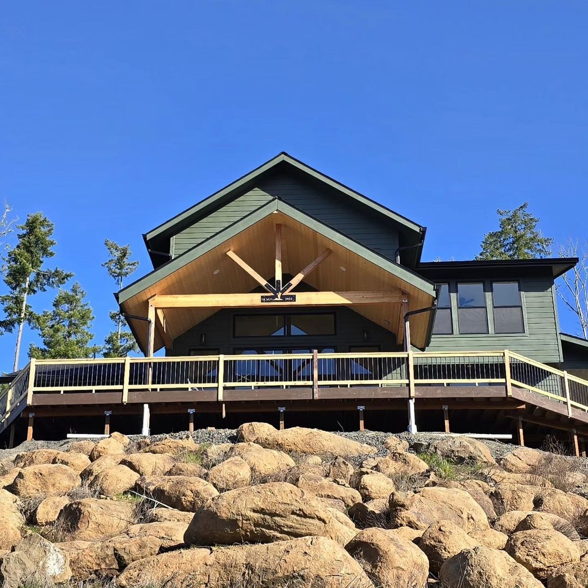 Deck & Patio Installation for Ridgeview Custom Builders in Sweet Home, OR